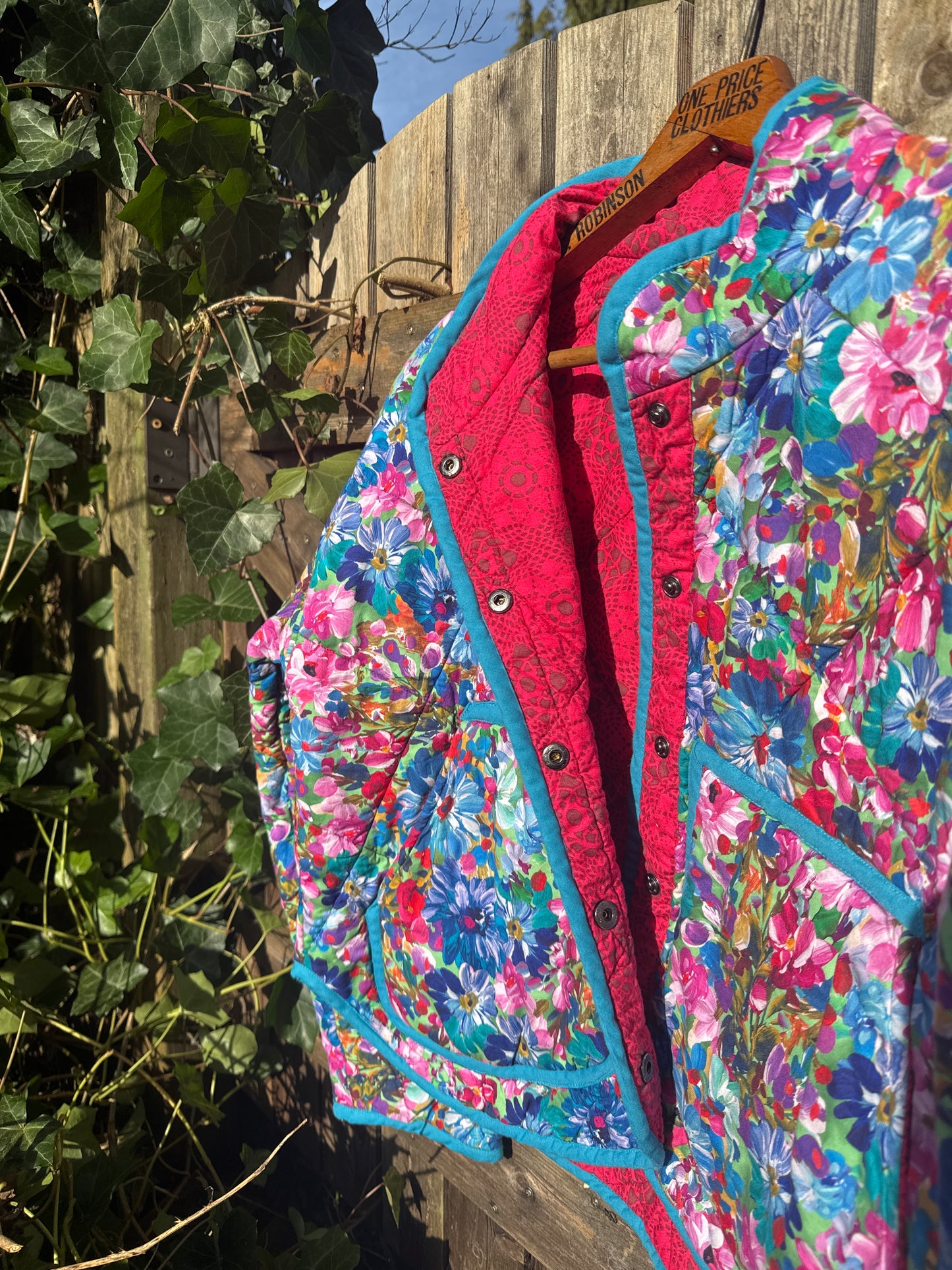 Blue Floral Flora - Large