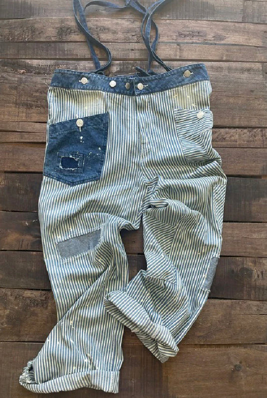 Straight and Narrow Overalls